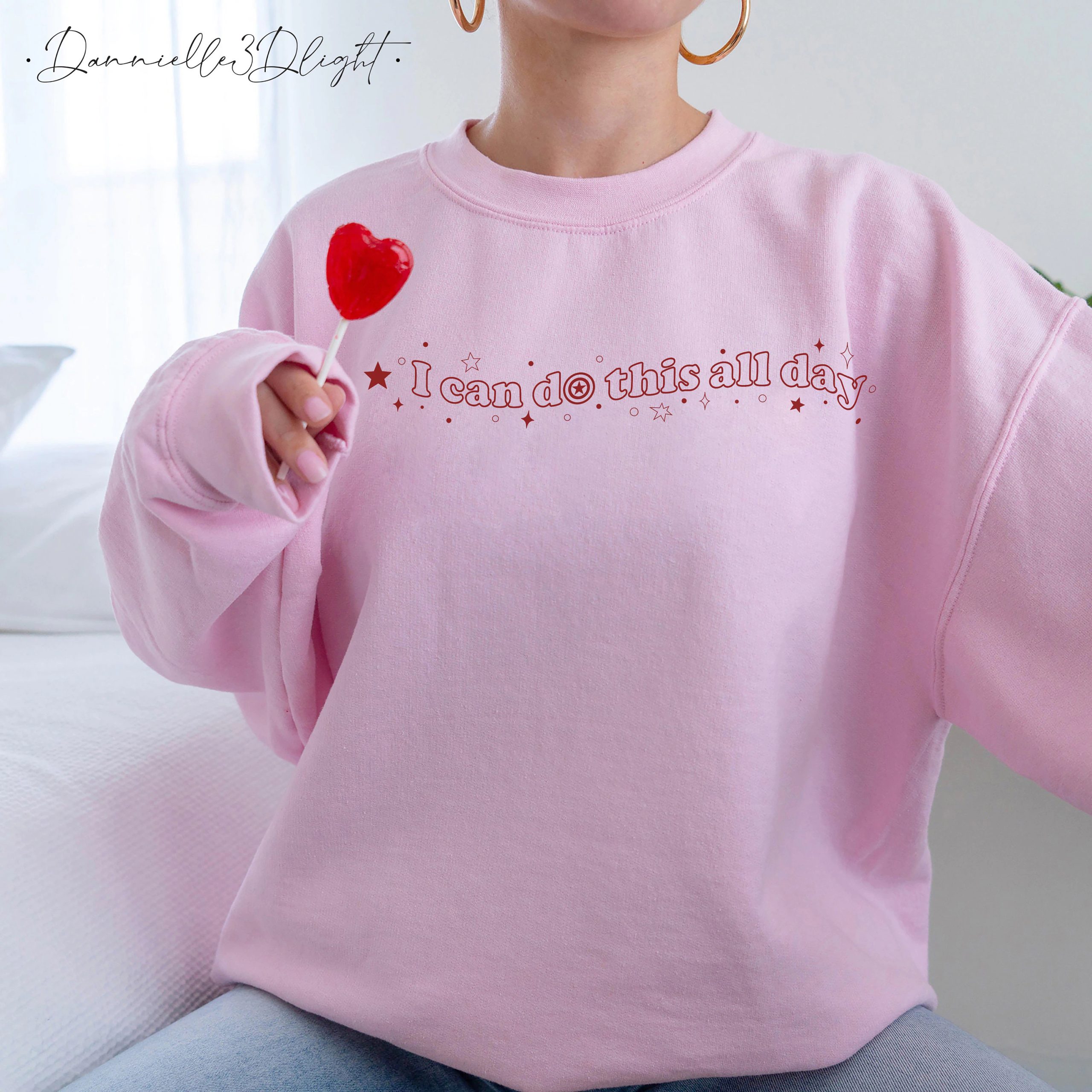 Cute Star I Can Do This All Day Unisex Sweatshirt Cute Star I Can Do This All Day Unisex Sweatshirt