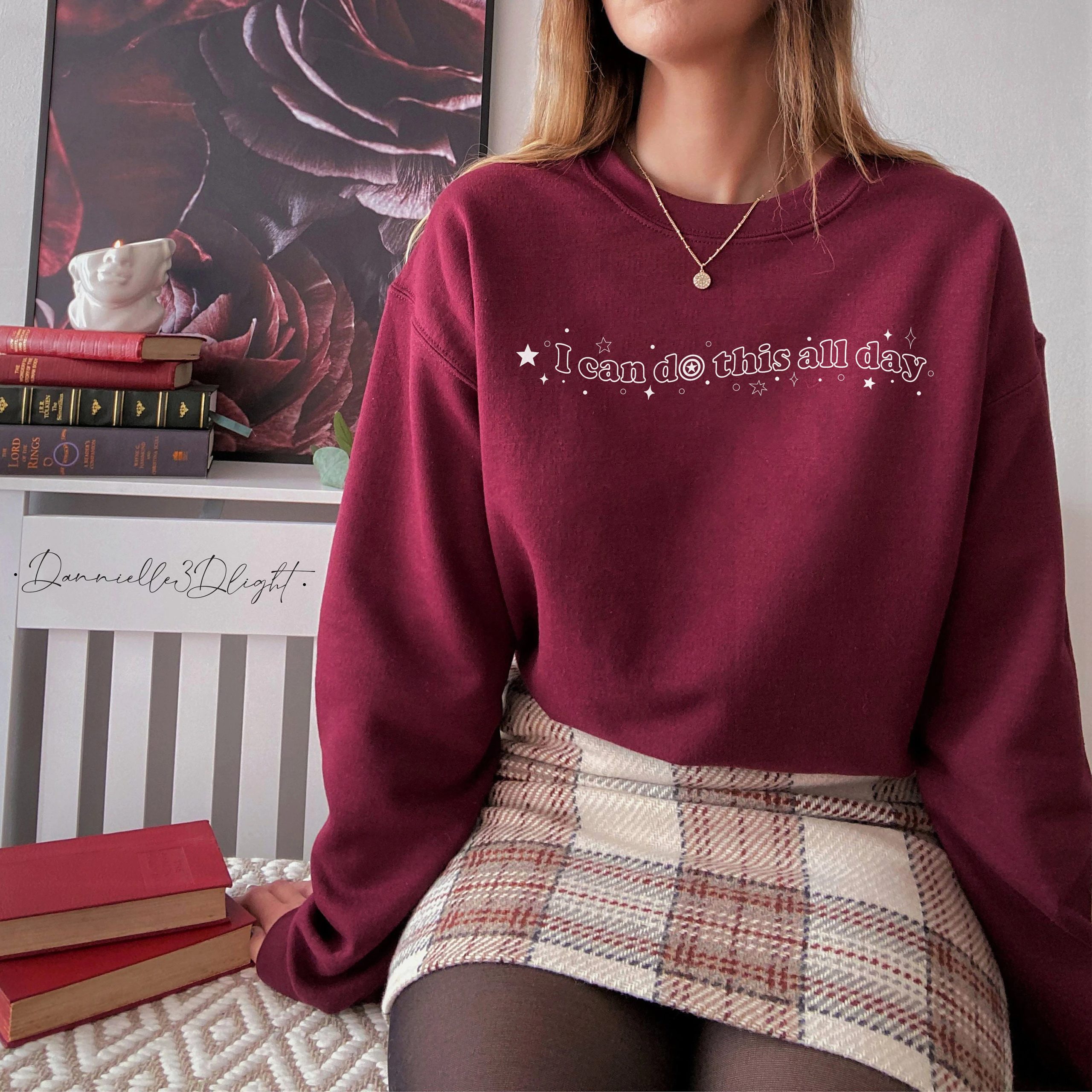 Cute Star I Can Do This All Day Unisex Sweatshirt Cute Star I Can Do This All Day Unisex Sweatshirt