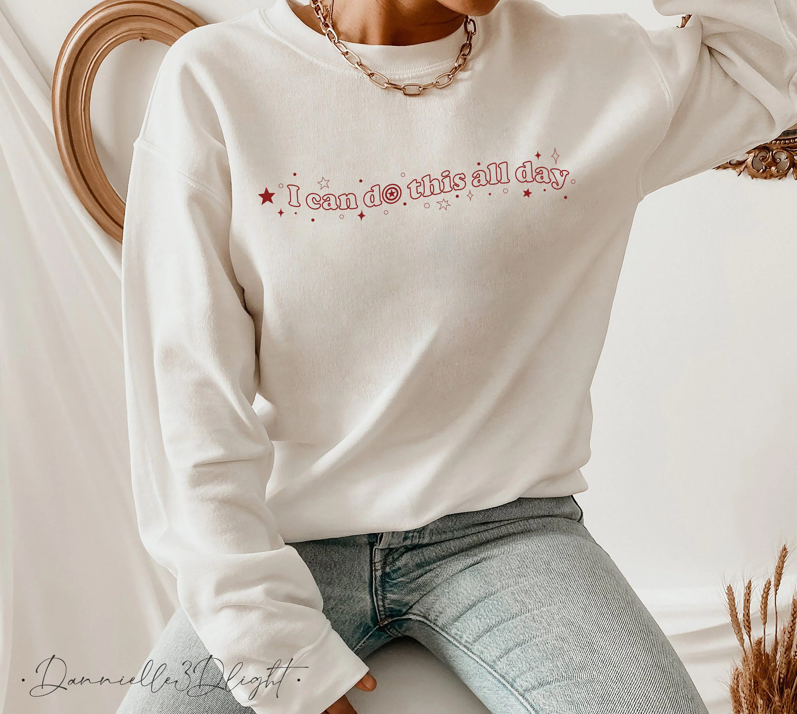 Cute Star I Can Do This All Day Unisex Sweatshirt Cute Star I Can Do This All Day Unisex Sweatshirt