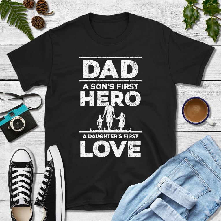 Dad Hero Love Shirt Dad Hero Love Shirt