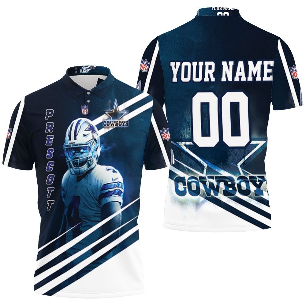 Dak Prescott 4 Dallas Cowboys 3d Personalized Polo Shirt All Over Print Shirt 3d T-shirt Dak Prescott 4 Dallas Cowboys 3d Personalized Polo Shirt All Over Print Shirt 3d T-shirt