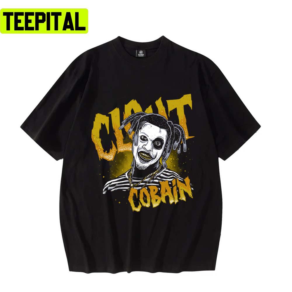 Denzel Curry Clout Cobain Travis Scott Unisex T-Shirt Denzel Curry Clout Cobain Travis Scott Unisex T-Shirt