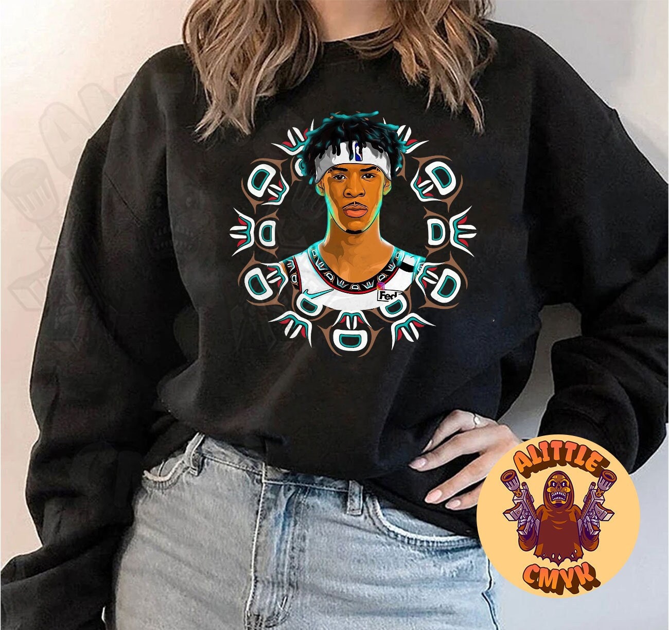 Digital Art Ja Morant Memphis Grizzlies Basketball Unisex T-Shirt Digital Art Ja Morant Memphis Grizzlies Basketball Unisex T-Shirt