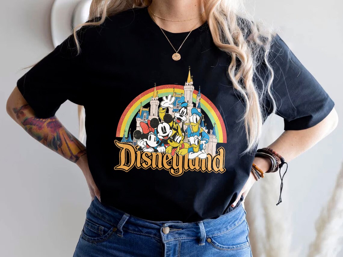 Disneyland Rainbow Unisex Sweatshirt Disneyland Rainbow Unisex Sweatshirt