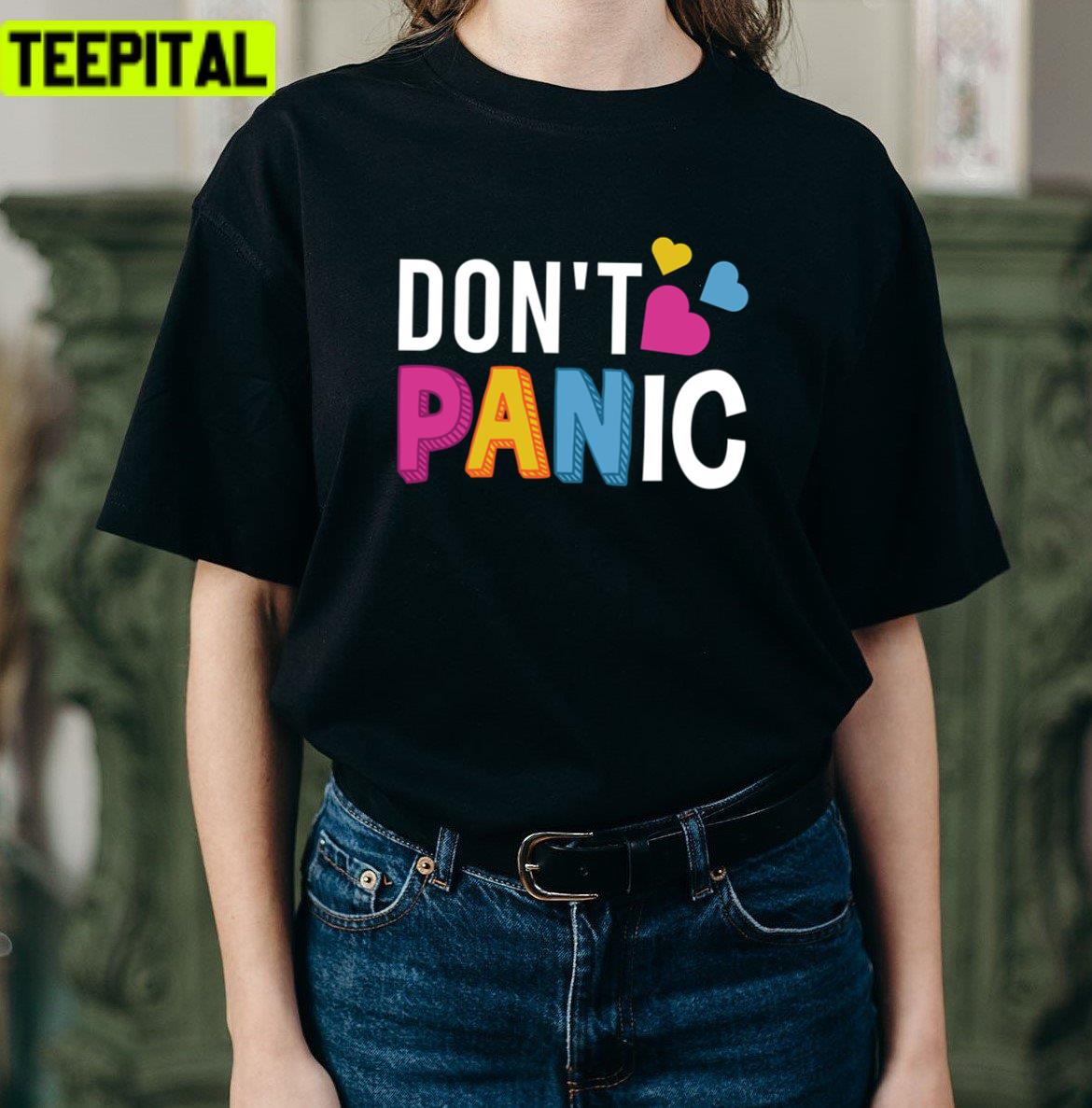 Do Not Panic Gay Panic Design Unisex T-Shirt Do Not Panic Gay Panic Design Unisex T-Shirt