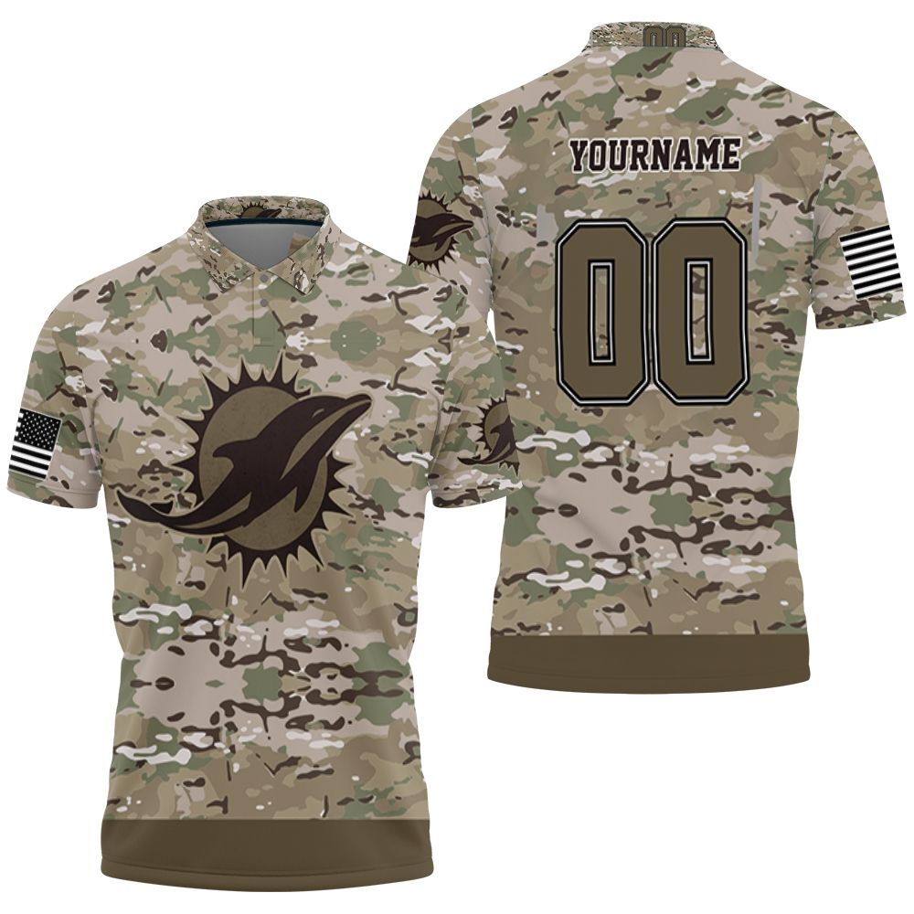 Dolphins Camoflage Pattern 3d Polo Shirt All Over Print Shirt 3d T-shirt Dolphins Camoflage Pattern 3d Polo Shirt All Over Print Shirt 3d T-shirt