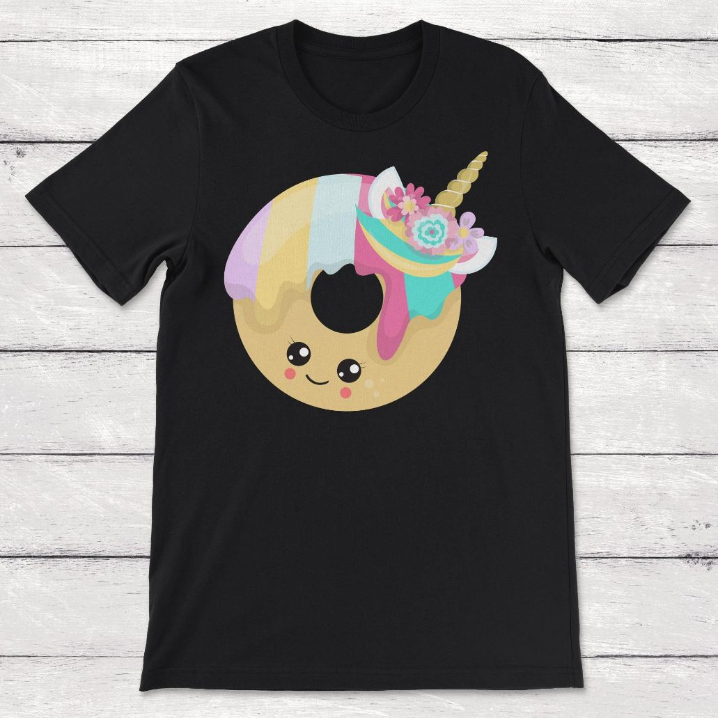 Donuticorn Donut Unicorn Doughnut Unisex T-Shirt Donuticorn Donut Unicorn Doughnut Unisex T-Shirt