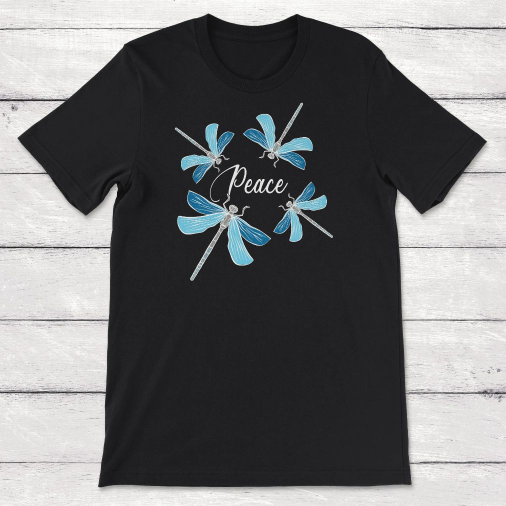 Dragonflies Peace Dragonfly Unisex T-Shirt Dragonflies Peace Dragonfly Unisex T-Shirt