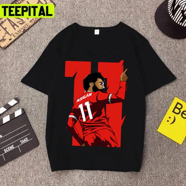 Drawing Moh Salah Liverpool Design Unisex T-Shirt Drawing Moh Salah Liverpool Design Unisex T-Shirt