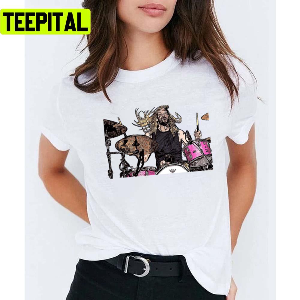 Dum Dum Cas Taylor Hawkin Design Unisex T-Shirt Dum Dum Cas Taylor Hawkin Design Unisex T-Shirt