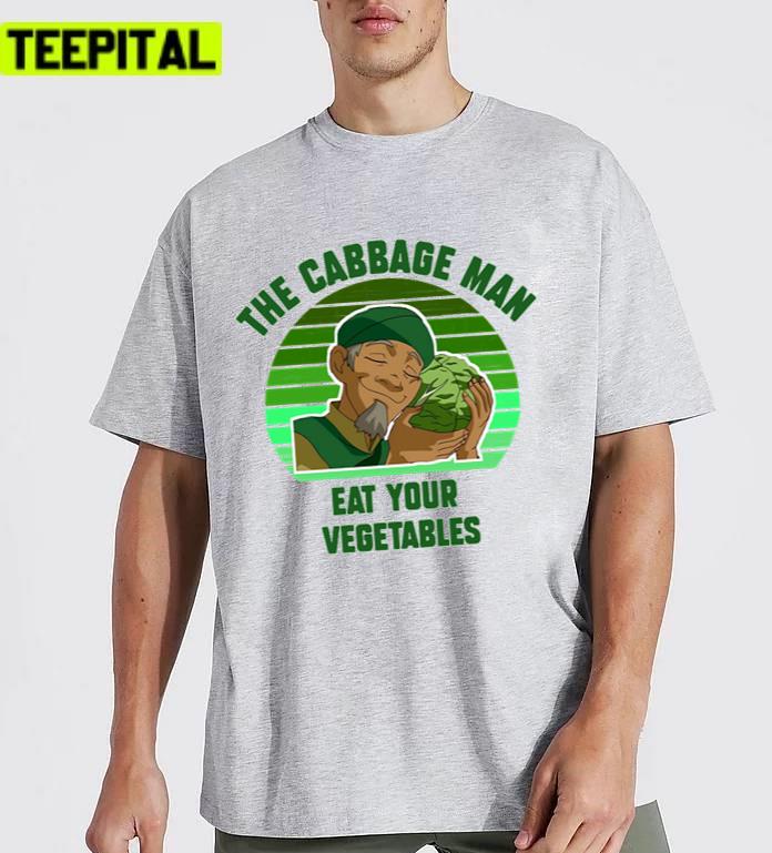 Eat Your Vegetable Cabbage Guy Unisex T-Shirt Eat Your Vegetable Cabbage Guy Unisex T-Shirt