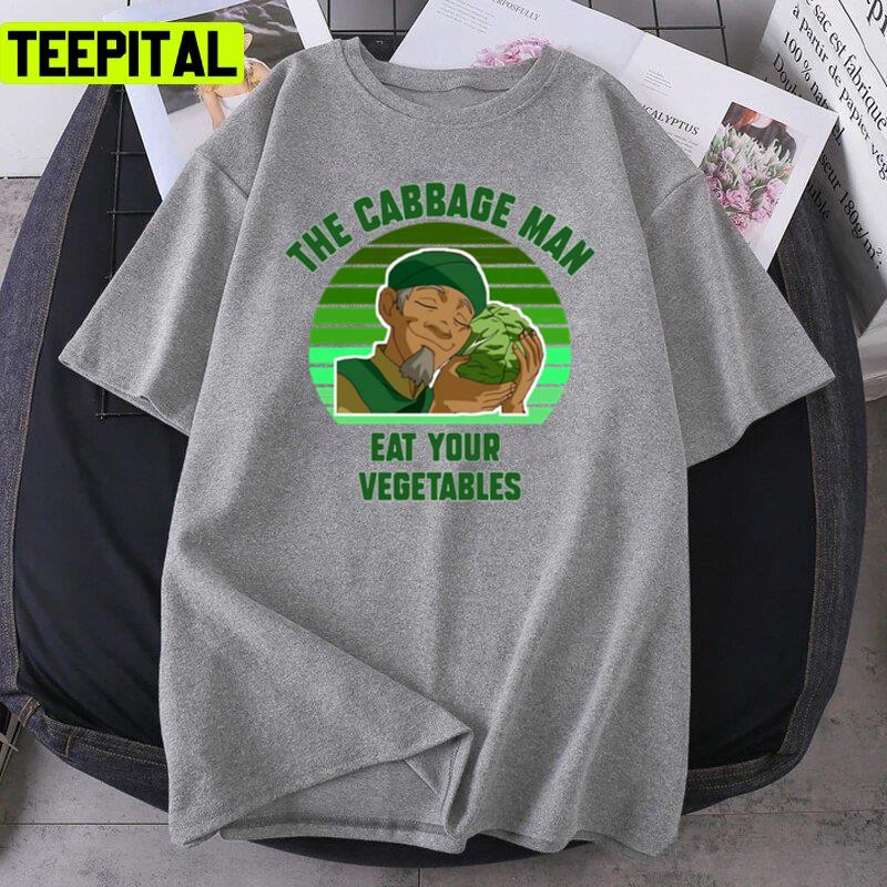 Eat Your Vegetable Cabbage Guy Unisex T-Shirt Eat Your Vegetable Cabbage Guy Unisex T-Shirt