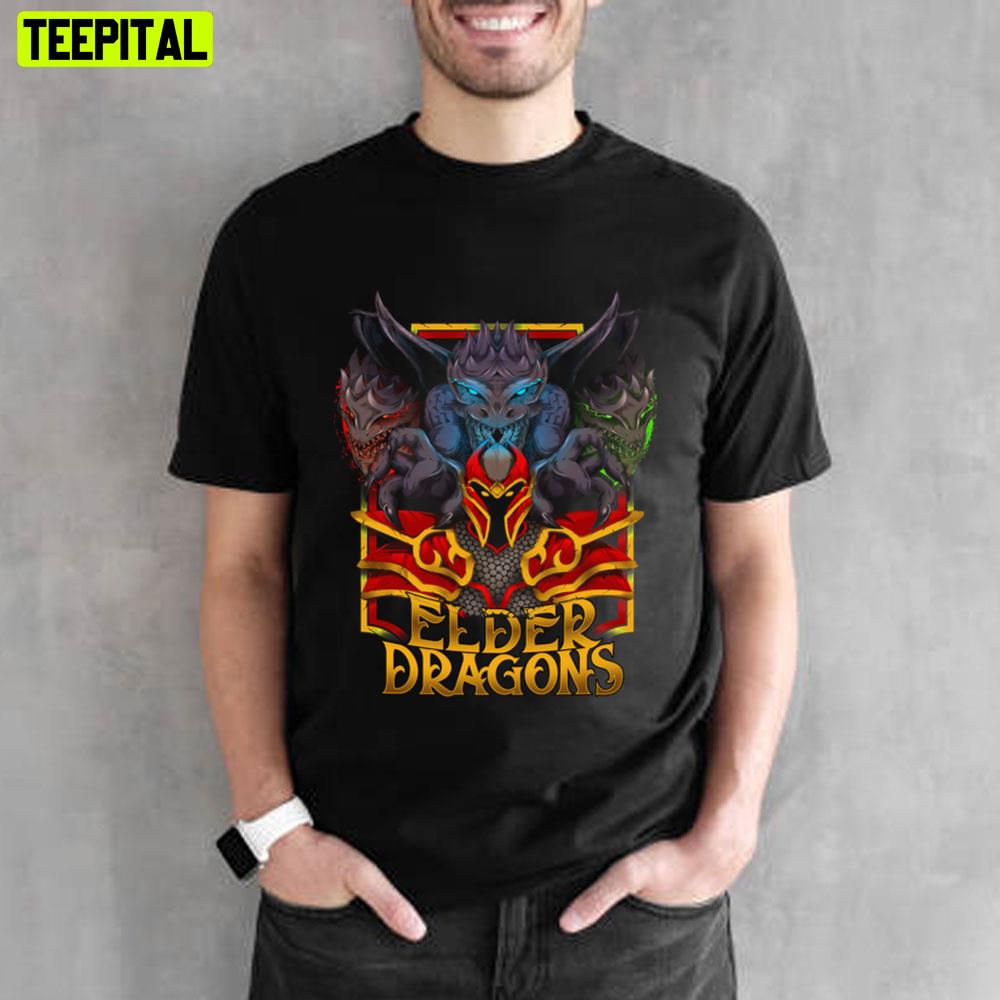 Elder Dragons Dota 2 Dragon Knight Unisex T-Shirt Elder Dragons Dota 2 Dragon Knight Unisex T-Shirt