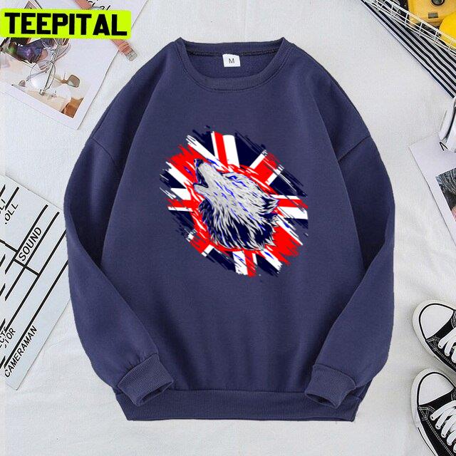 English Wolf Uk Union Jack Great Britain 1 Unisex T-Shirt English Wolf Uk Union Jack Great Britain 1 Unisex T-Shirt