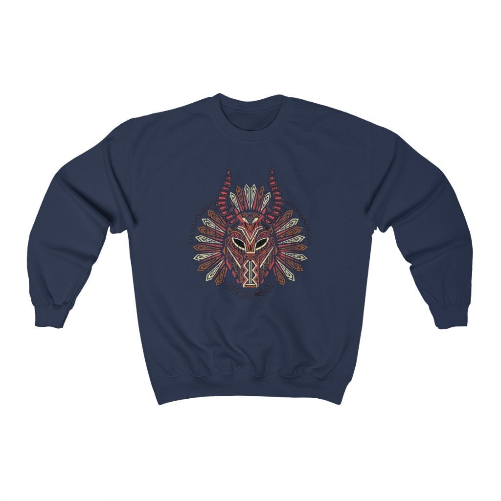 Erik Killmonger African Inspired Mask Unisex T-Shirt Erik Killmonger African Inspired Mask Unisex T-Shirt