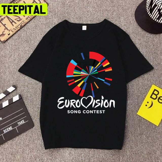 Eurovision Song Contest Logo Design Unisex T-Shirt Eurovision Song Contest Logo Design Unisex T-Shirt