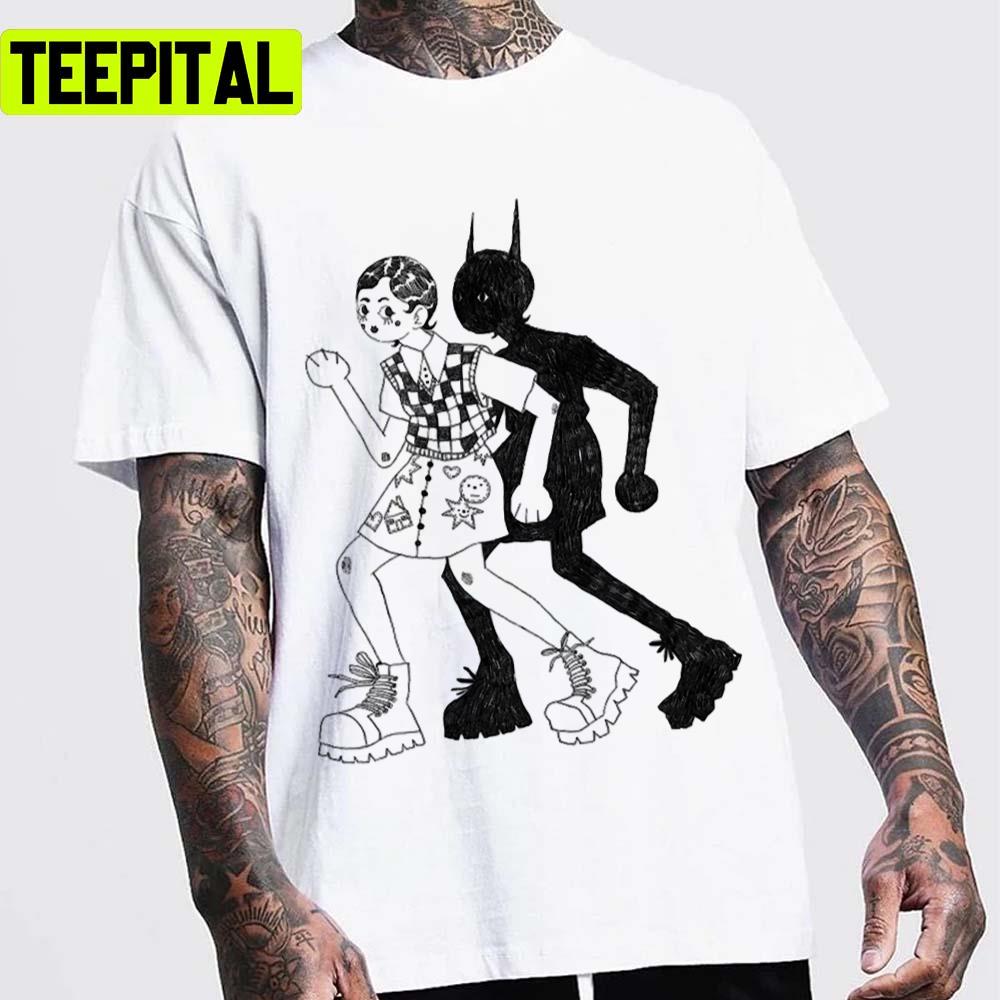 Evil Twin Black Art Trending Design Unisex T-Shirt Evil Twin Black Art Trending Design Unisex T-Shirt