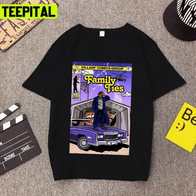 Family Ties Mr Morale The Big Steppers Kendrick Lamar Unisex T-Shirt Family Ties Mr Morale The Big Steppers Kendrick Lamar Unisex T-Shirt