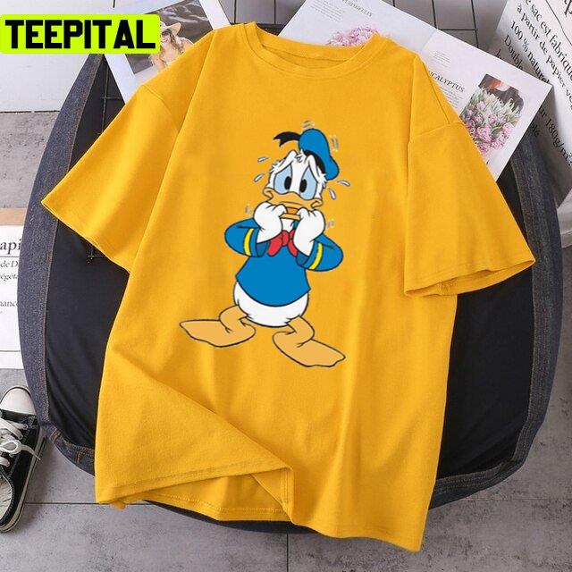 Fan Art Donald Duck Disney Cartoon Unisex T-Shirt Fan Art Donald Duck Disney Cartoon Unisex T-Shirt