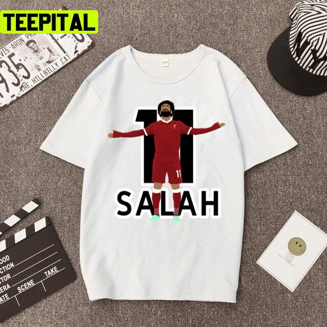 Fan Art Liverpool Moh Salah Design Unisex T-Shirt Fan Art Liverpool Moh Salah Design Unisex T-Shirt