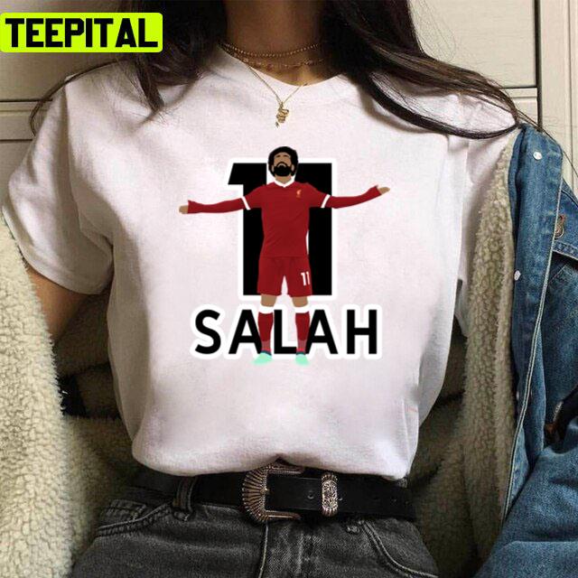 Fan Art Liverpool Moh Salah Design Unisex T-Shirt Fan Art Liverpool Moh Salah Design Unisex T-Shirt