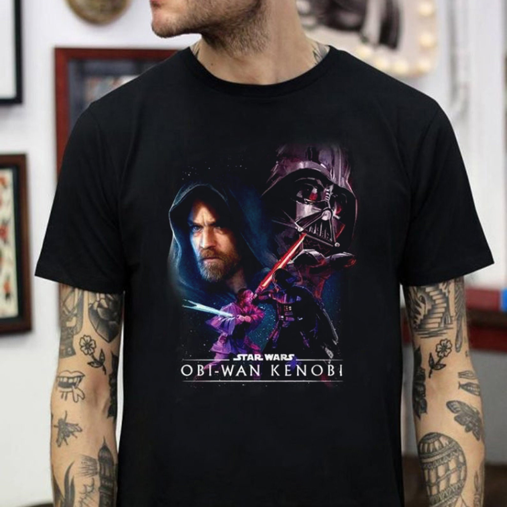 Fan Art Of Star Wars Obiwan Kenobi Been Forever Youth Unisex T-Shirt Fan Art Of Star Wars Obiwan Kenobi Been Forever Youth Unisex T-Shirt
