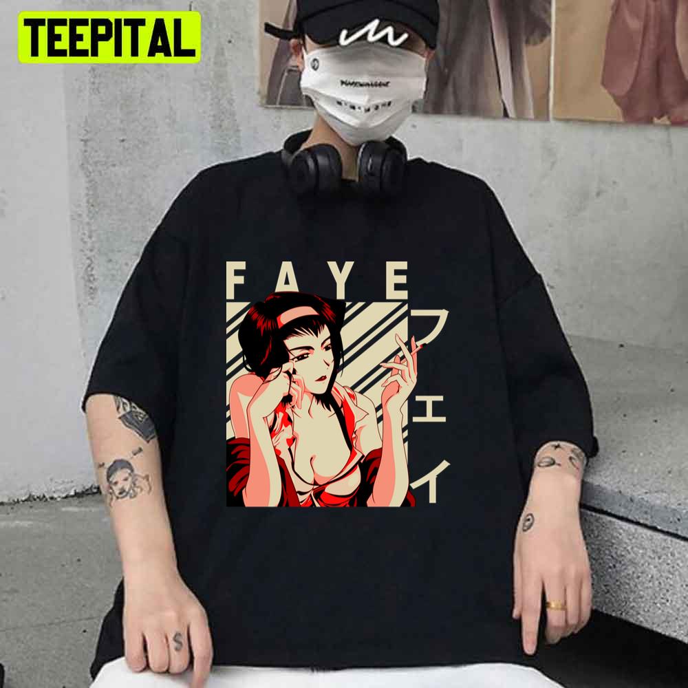 Faye Valentine Vintage Art Unisex T-Shirt Faye Valentine Vintage Art Unisex T-Shirt