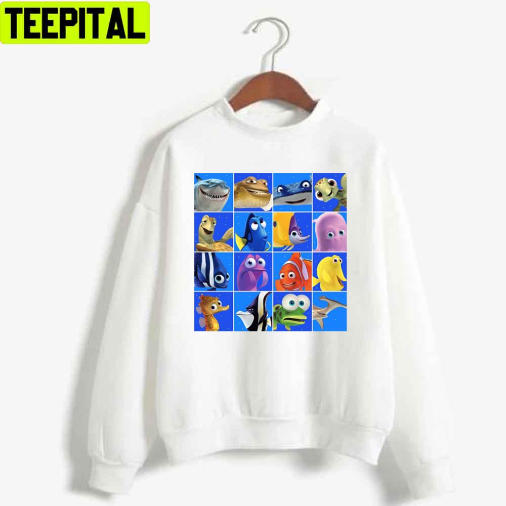 Fishs Finding Nemo Unisex T-Shirt Fishs Finding Nemo Unisex T-Shirt