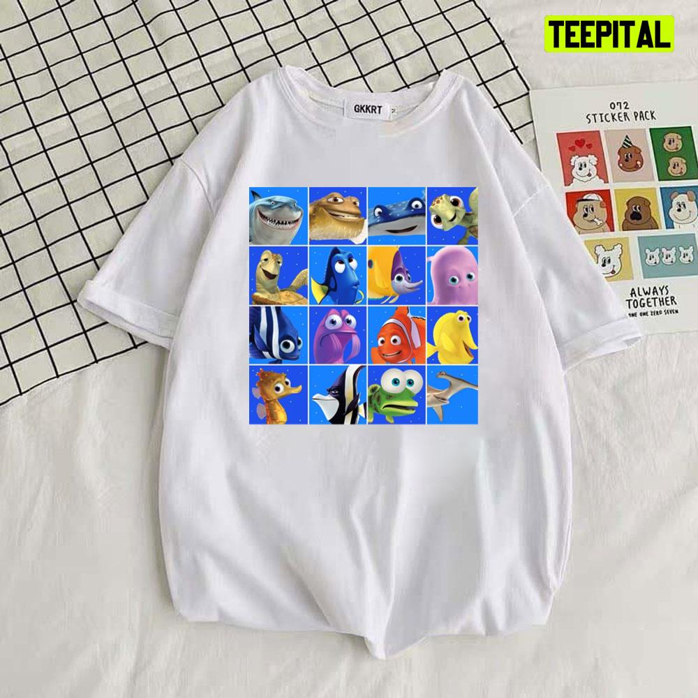 Fishs Finding Nemo Unisex T-Shirt Fishs Finding Nemo Unisex T-Shirt
