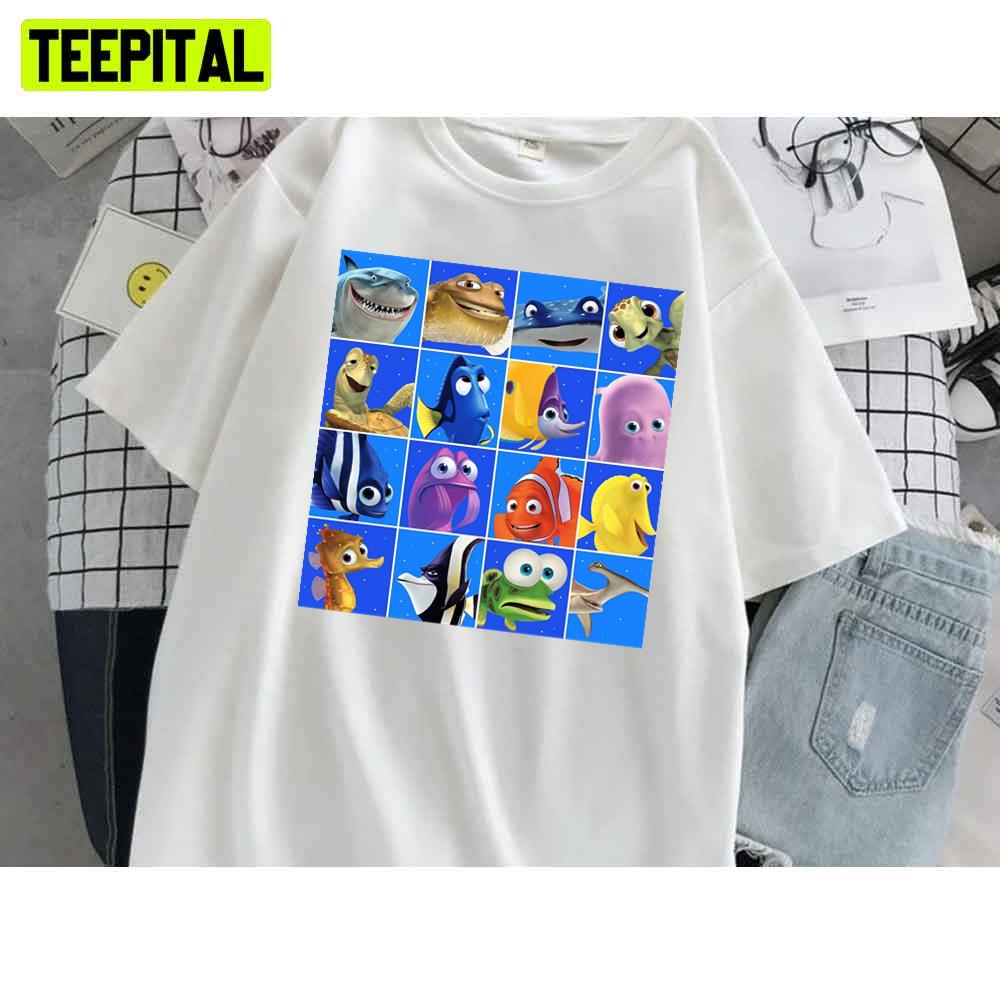 Fishs Finding Nemo Unisex T-Shirt Fishs Finding Nemo Unisex T-Shirt