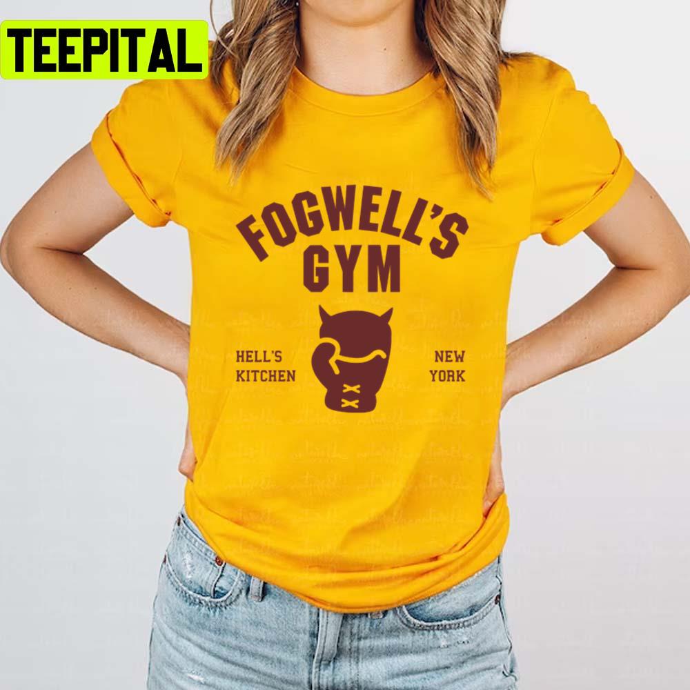 Fogwell's Gym Blacksmall Daredevil Matt Murdock Marvel Comic Unisex T-Shirt Fogwell's Gym Blacksmall Daredevil Matt Murdock Marvel Comic Unisex T-Shirt