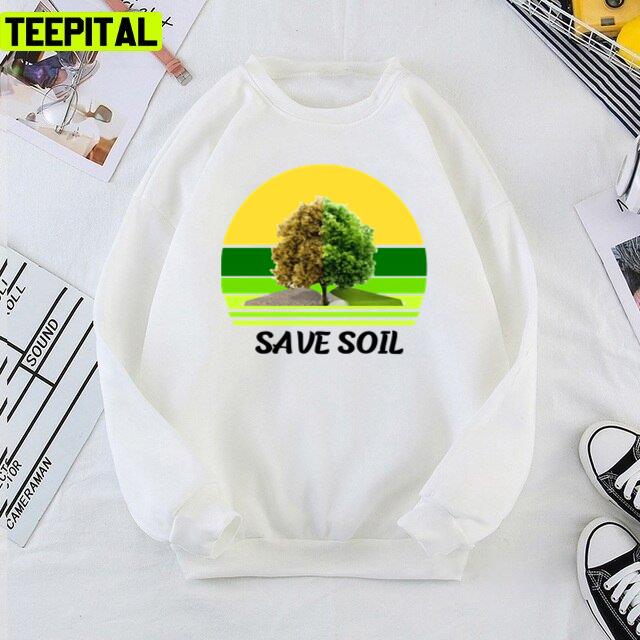 For Green Earth Save Soil Logo Design Unisex T-Shirt For Green Earth Save Soil Logo Design Unisex T-Shirt