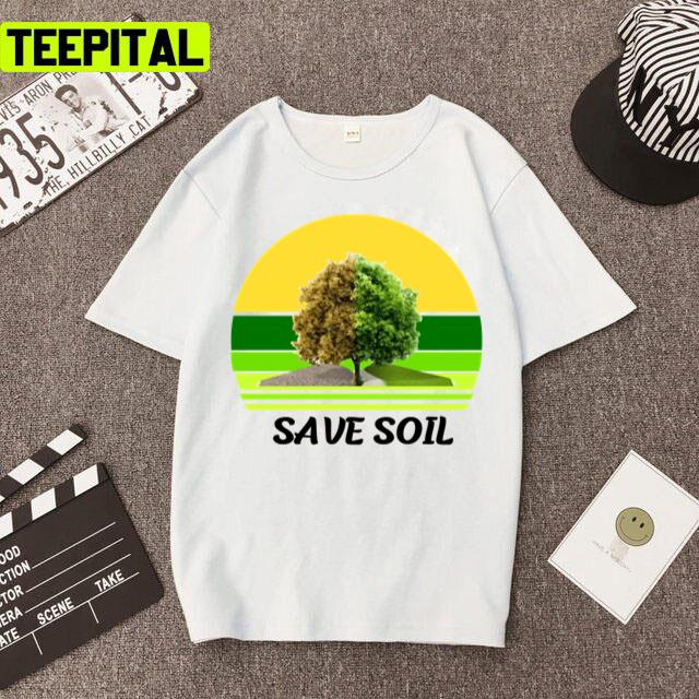 For Green Earth Save Soil Logo Design Unisex T-Shirt For Green Earth Save Soil Logo Design Unisex T-Shirt