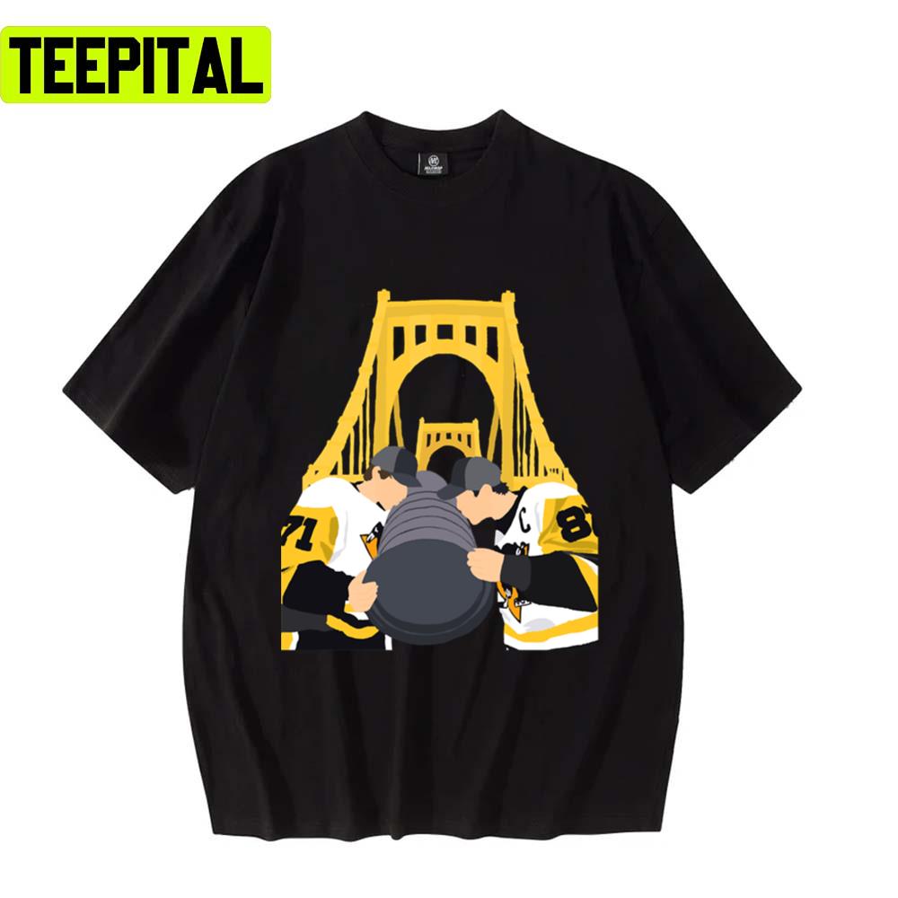 For The City Transparent Bg Pittsburgh Penguins Unisex T-Shirt For The City Transparent Bg Pittsburgh Penguins Unisex T-Shirt