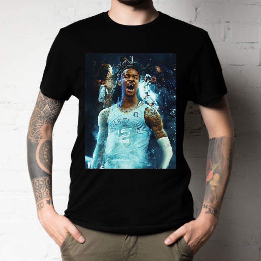 Funny Bear Ja Morant Grizzlies Basketball unisex T-Shirt Funny Bear Ja Morant Grizzlies Basketball unisex T-Shirt