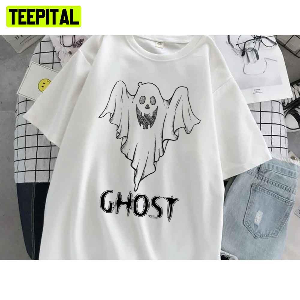 Funny Halloween Ghost Unisex T-Shirt Funny Halloween Ghost Unisex T-Shirt