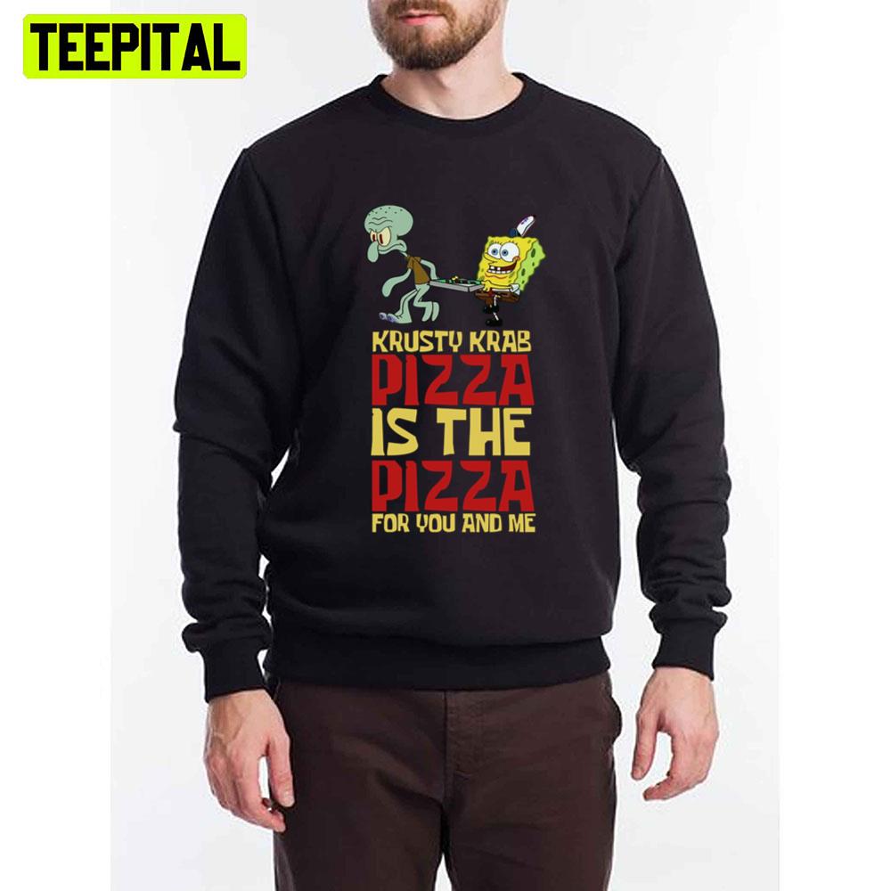 Funny Krusty Krab Pizza Unisex T-Shirt Funny Krusty Krab Pizza Unisex T-Shirt
