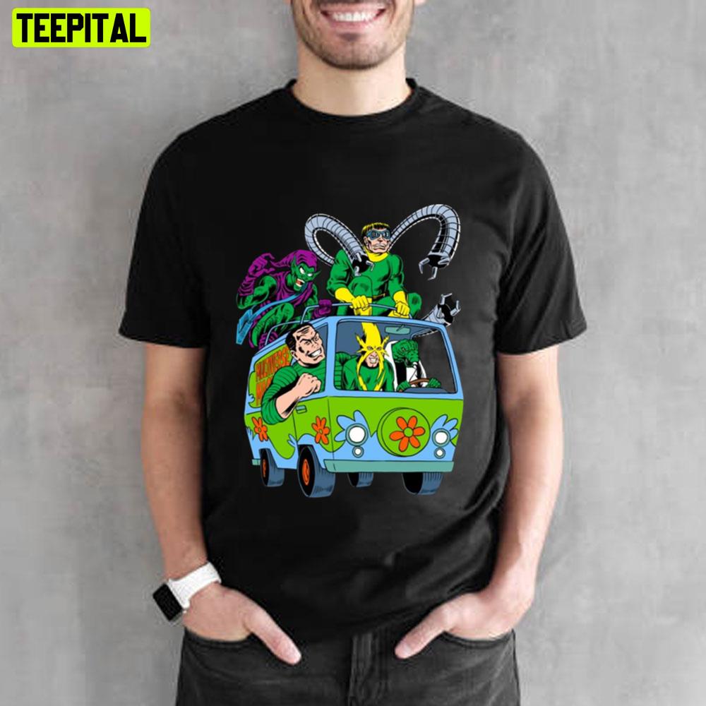 Funny Multiverse Machine Hippie Car Unisex T-Shirt Funny Multiverse Machine Hippie Car Unisex T-Shirt