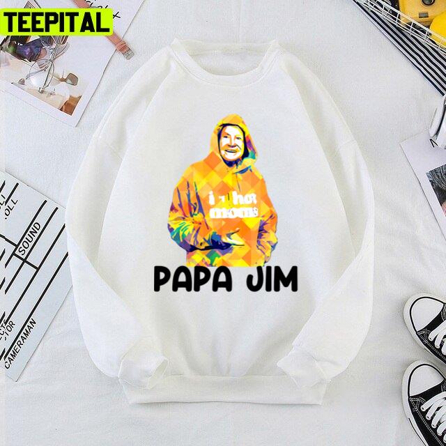 Funny Portrait Of Papa Jim Graphic Unisex T-Shirt Funny Portrait Of Papa Jim Graphic Unisex T-Shirt