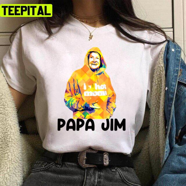 Funny Portrait Of Papa Jim Graphic Unisex T-Shirt Funny Portrait Of Papa Jim Graphic Unisex T-Shirt