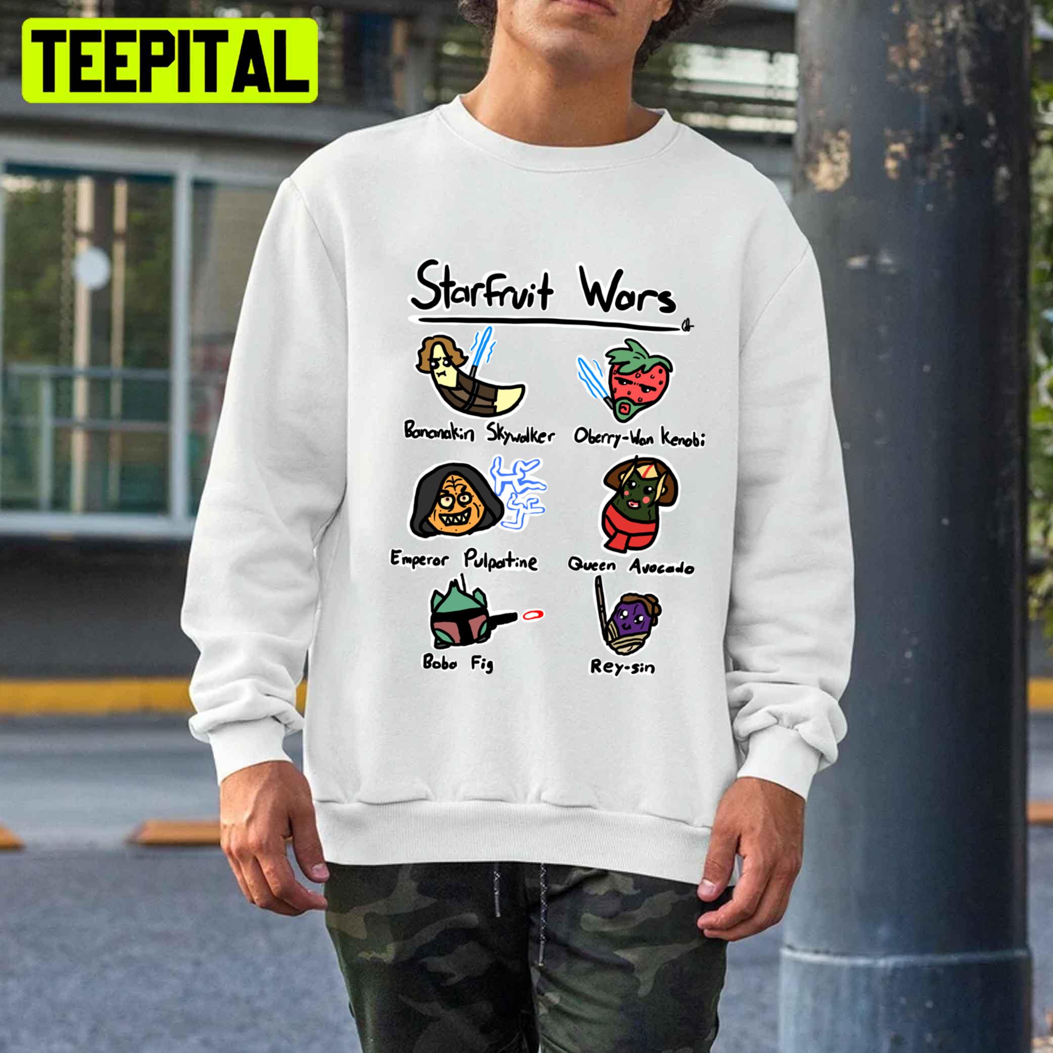 Funny Starfruit Wars Unisex T-Shirt Funny Starfruit Wars Unisex T-Shirt