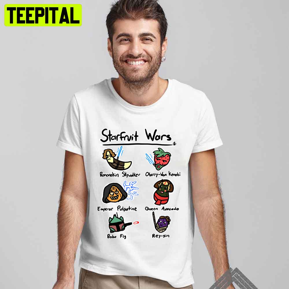 Funny Starfruit Wars Unisex T-Shirt Funny Starfruit Wars Unisex T-Shirt