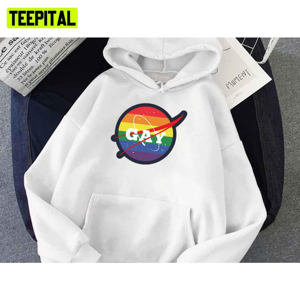 Gay Nasa Style Pride Month Unisex T-Shirt Gay Nasa Style Pride Month Unisex T-Shirt