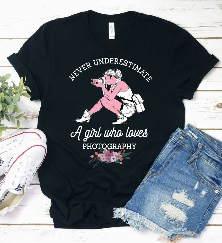 Girl Loves Photography Shirt Girl Loves Photography Shirt