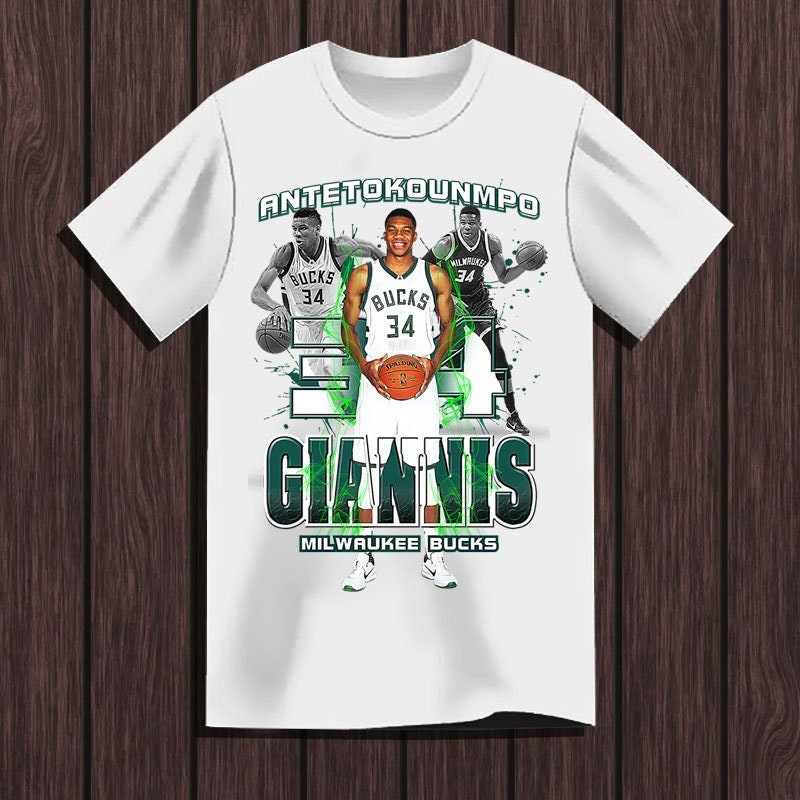 Graphic Style Giannis Antetokounmpo Milwaukee Bucks Basketball Unisex Unisex T-Shirt Graphic Style Giannis Antetokounmpo Milwaukee Bucks Basketball Unisex Unisex T-Shirt
