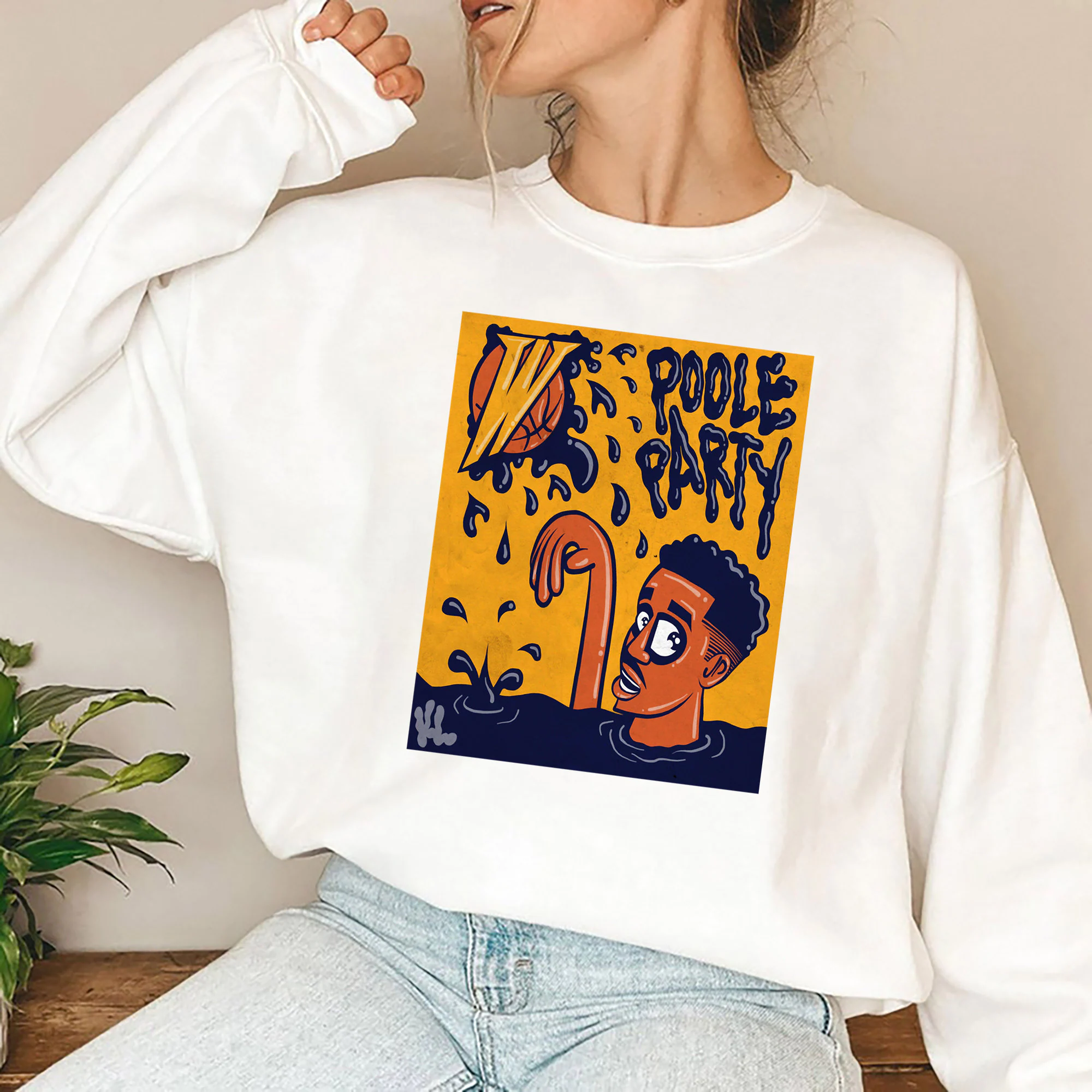 Graphic Style Jordan Poole Party Golden State Warriors Basketball Unisex T-Shirt Graphic Style Jordan Poole Party Golden State Warriors Basketball Unisex T-Shirt