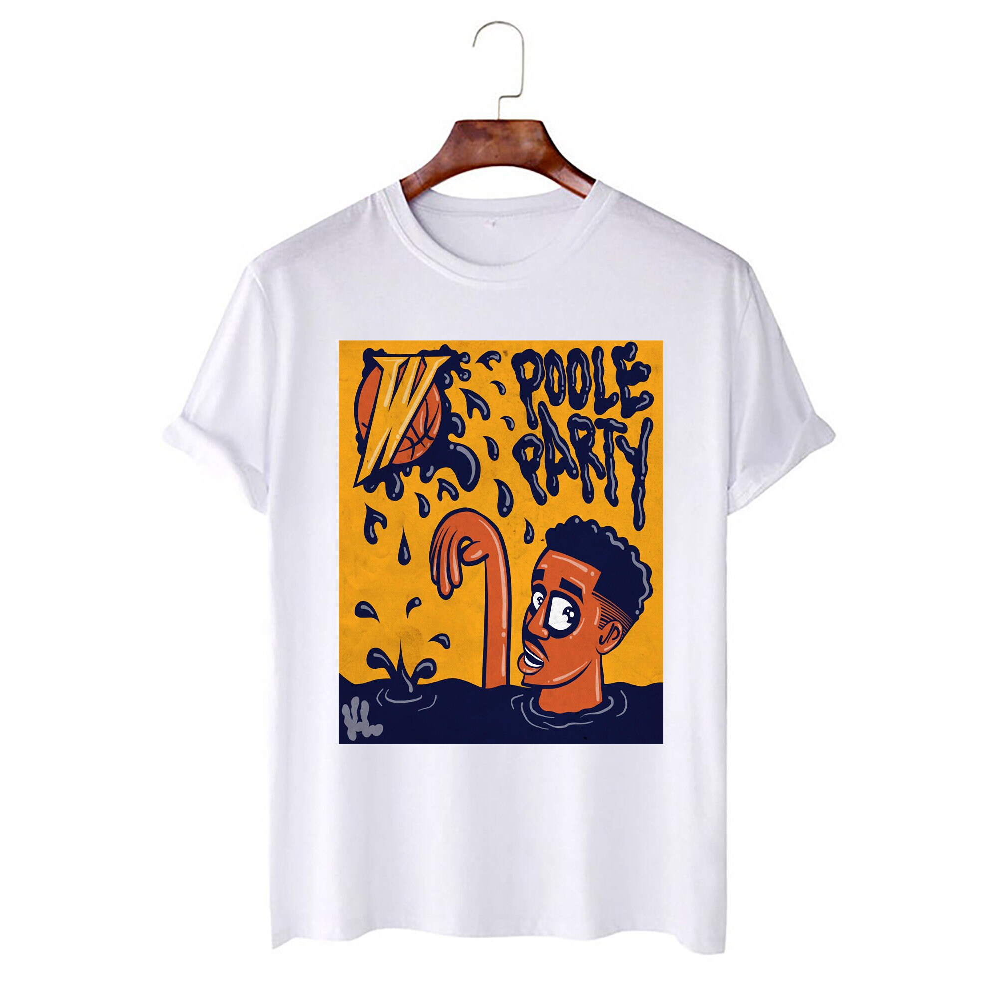 Graphic Style Jordan Poole Party Golden State Warriors Basketball Unisex T-Shirt Graphic Style Jordan Poole Party Golden State Warriors Basketball Unisex T-Shirt