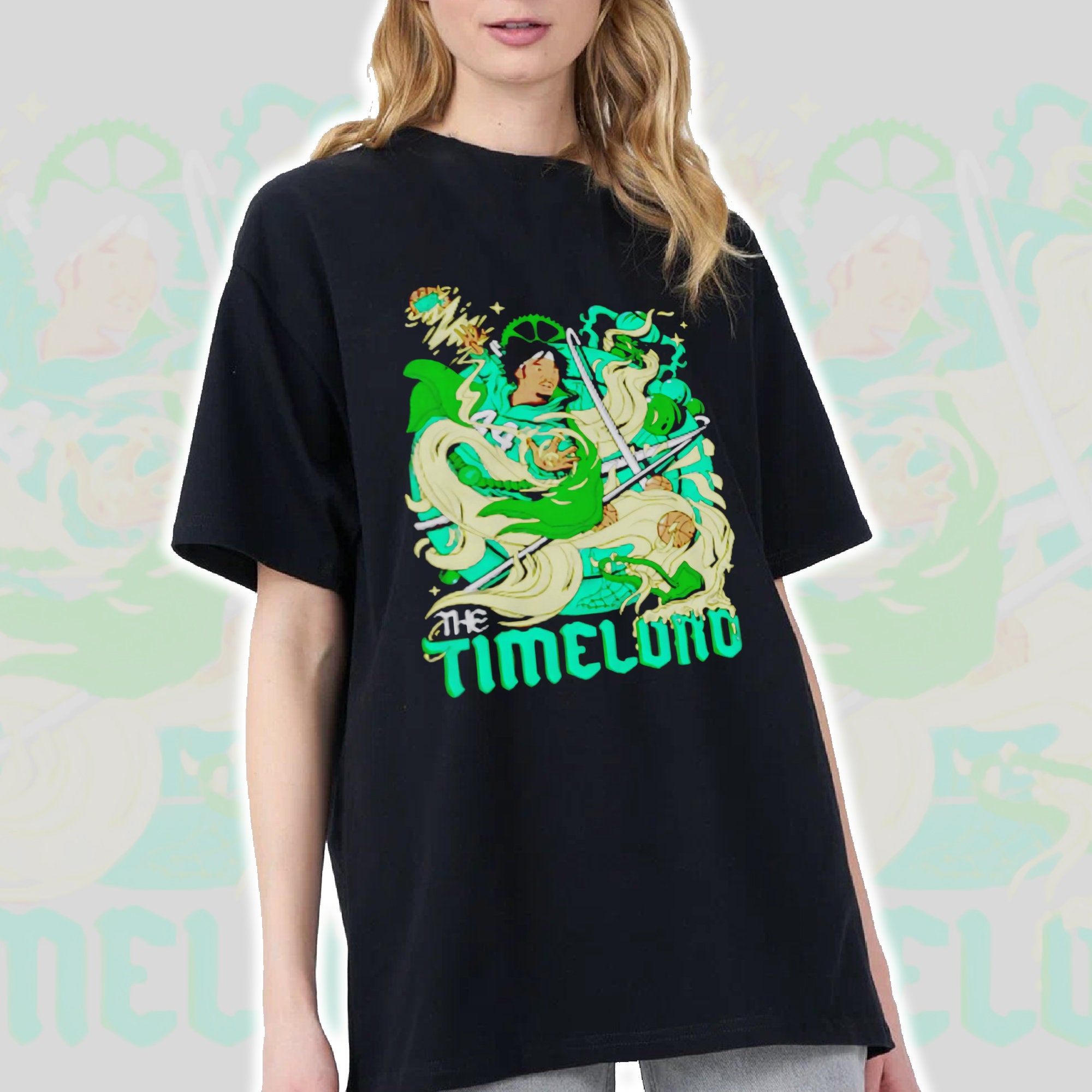 Green 90's Vintage The Timelord Ja Morant Memphis Grizzlies Basketball Unsiex T-Shirt Green 90's Vintage The Timelord Ja Morant Memphis Grizzlies Basketball Unsiex T-Shirt