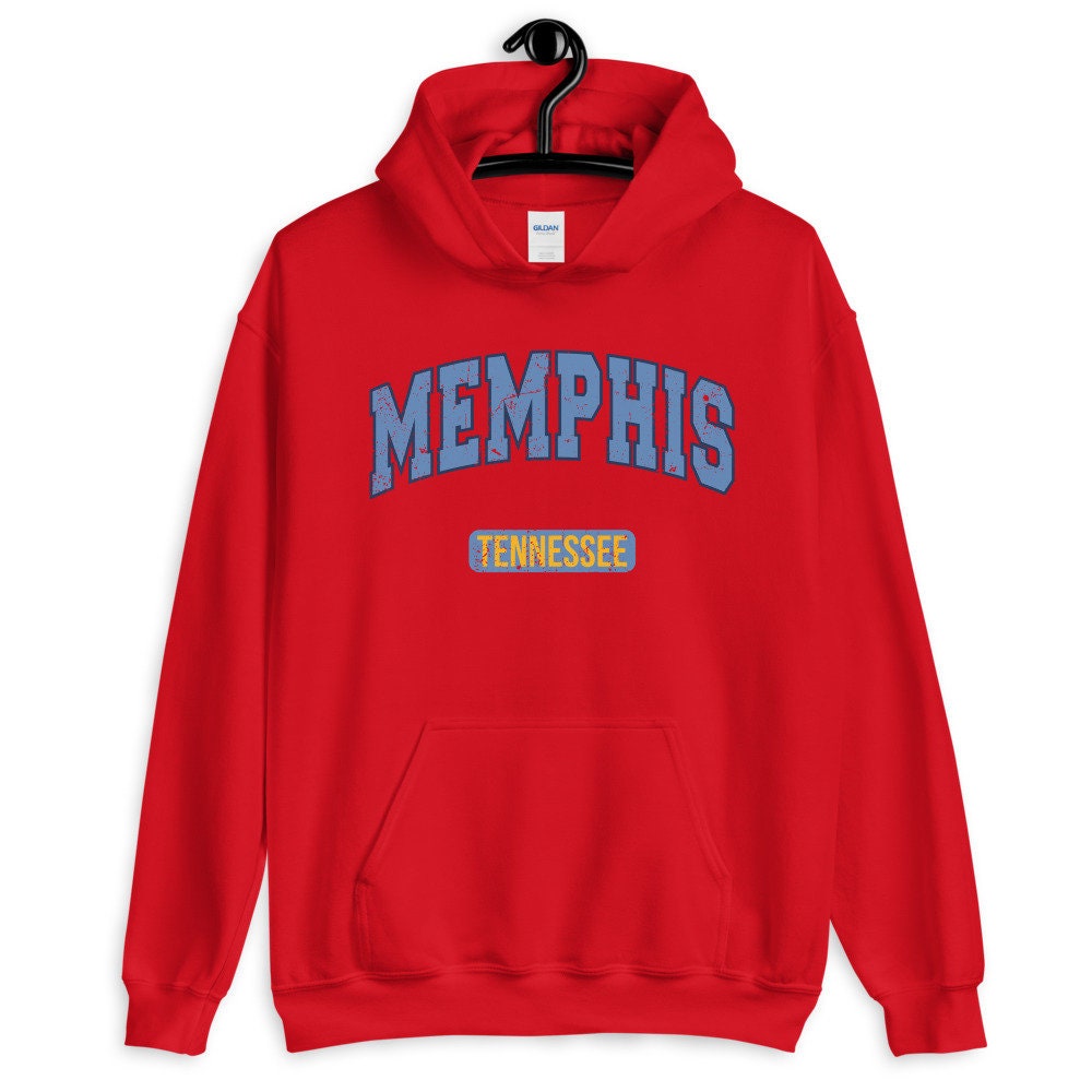 Grunge Memphis Tennessee Unisex Hoodie Grunge Memphis Tennessee Unisex Hoodie