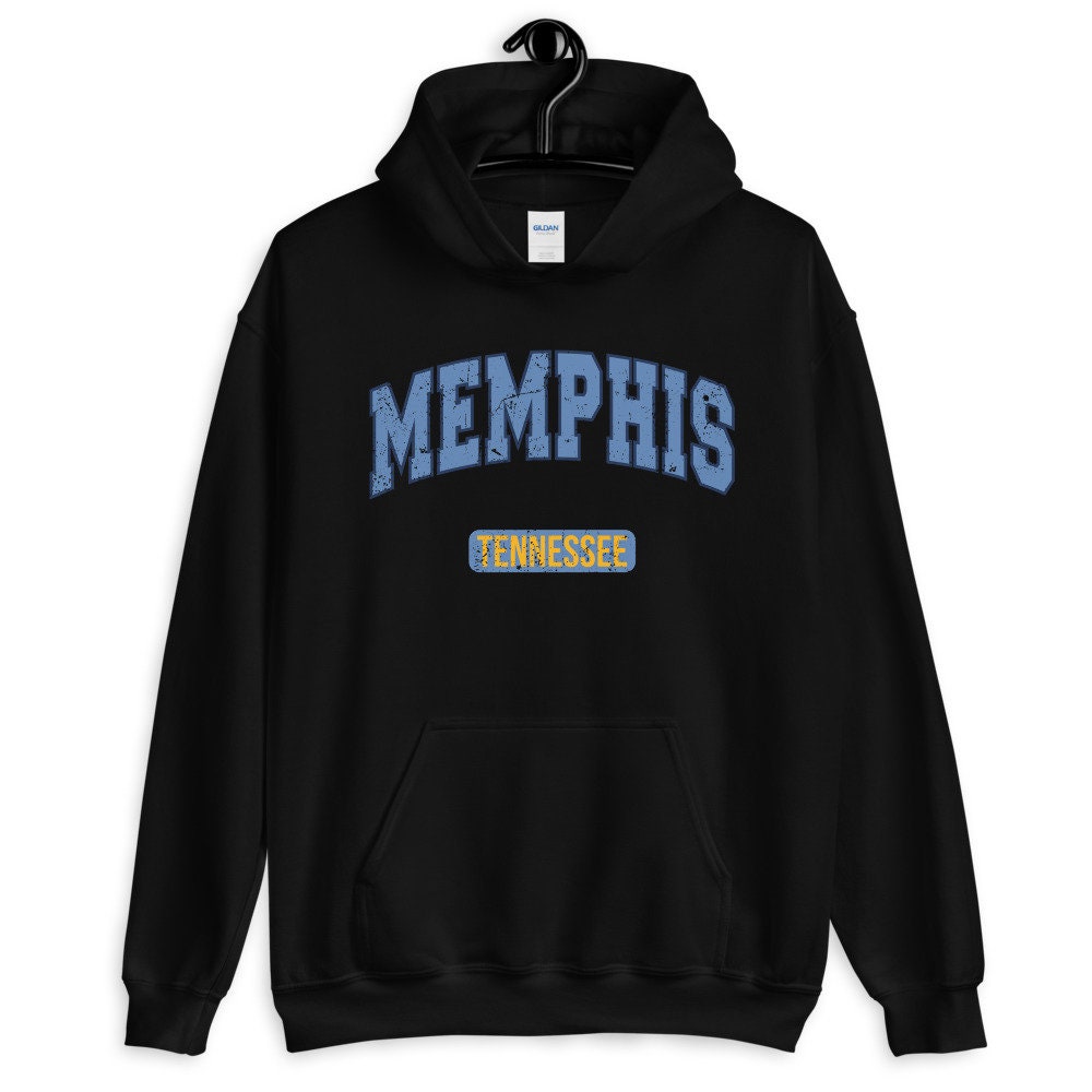 Grunge Memphis Tennessee Unisex Hoodie Grunge Memphis Tennessee Unisex Hoodie